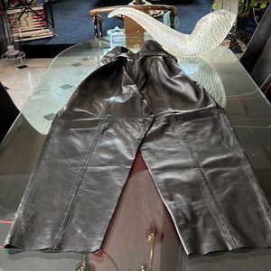 Leather pants